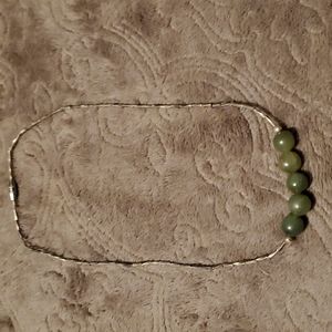 Vintage jade necklace